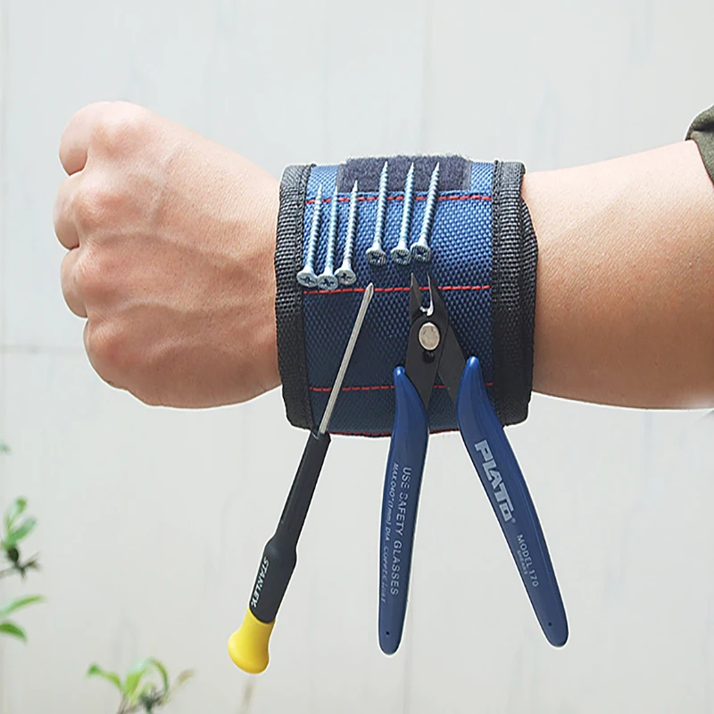 Professionelles Magnetisches Armband für Schwere Werkstattarbeiten Einzigartiges Handgelenkstützdesign Cooles Praktisches Gadget Geschenk Tragbares Armband