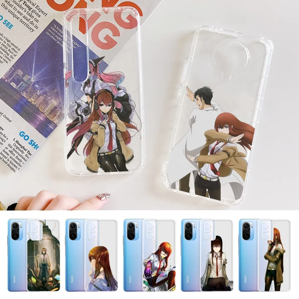 

Steins Gate Okabe Anime Phone Case for Samsung S10 20 22 23 A10 40 for Xiaomi10 Note10 for Huawei P50 20 Honor60 70