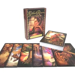 Gorąca sprzedaż Reverie Lenormand Oracle Tarot Card Fate Divination Prophecy Card Family Party Game Toy Tarot 44. Card Deck PDF Guide