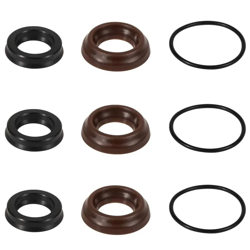 압력 와셔 패킹 키트, Annovi Reverberi 압력 와셔 펌프, RK RKA RKV XRC XRA, 18mm XR 씰 수리 키트, AR1857, 9 개