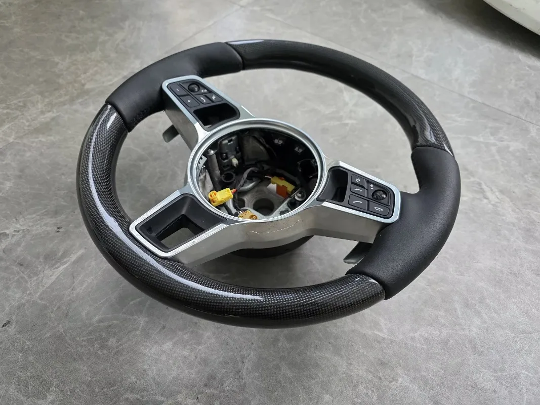Rear Carbon Fiber Steering Wheel for  Upgrade Multi-Function Steering Wheel
