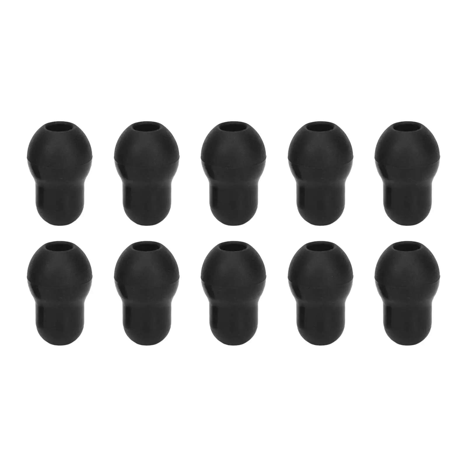 

10pcs Universal Silicone Stethoscope Ear Tips - Replacement for 5mm Hooks, 2 for 5mm Earplugs