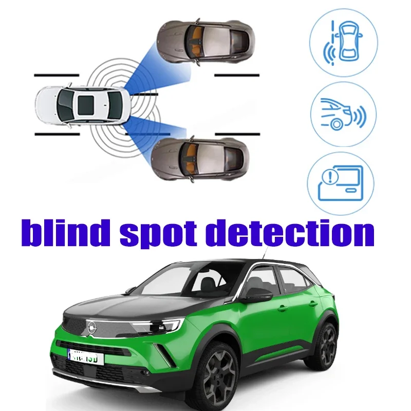 For Holden Trax For Opel Mokke Car BSD BSA BSM Blind Area Spot Warning Safety Drive Alert Mirror Rear Radar Detection System