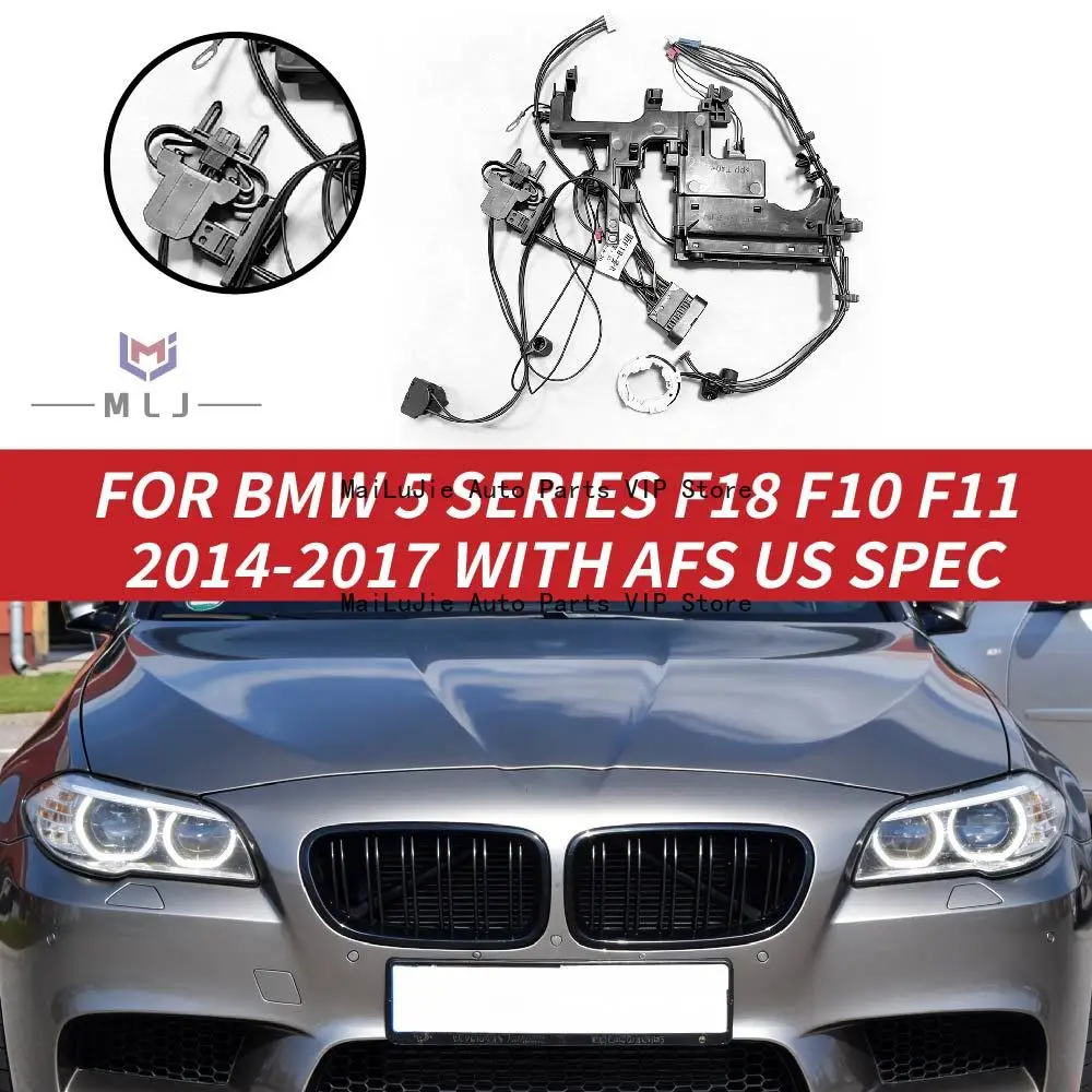 

Для новых BMW 5 серии F10 F18 2014-2017: Жгут проводов внутренней проводки HID-фар (версия для США) с AFS, автоаксессуары, OE 63117440877