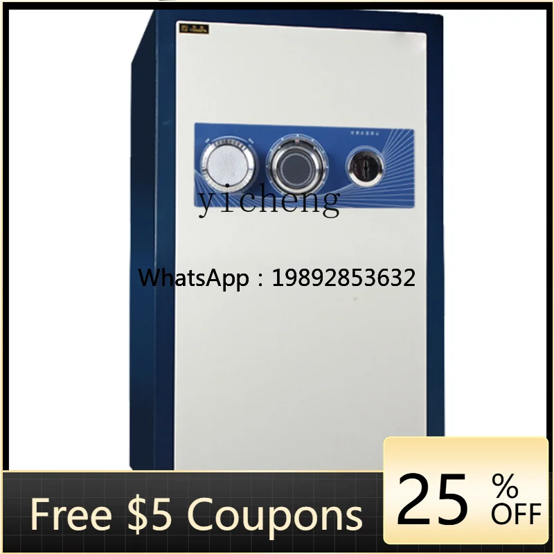 AZ Safe Box Home Office Small Anti-Theft Safe Box Classic Mechanical Lock Series All Steel Single and Double Door