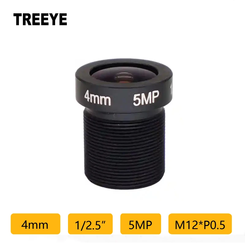 

HD 5.0Megapixel 4mm CCTV Lens MTV M12 Lens Fixed Iris F2.0 1/2.5" AHD HD IP USB Camera Lens Video Conference Camera Lens