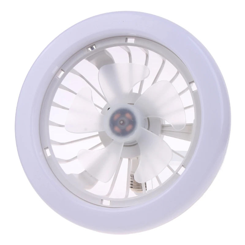 Universal 85V-265V 30W E27 Ceiling Fan with LED Lamp 2in1 LED Light Bulb Electric Fan For Home Office Night Drop shipping