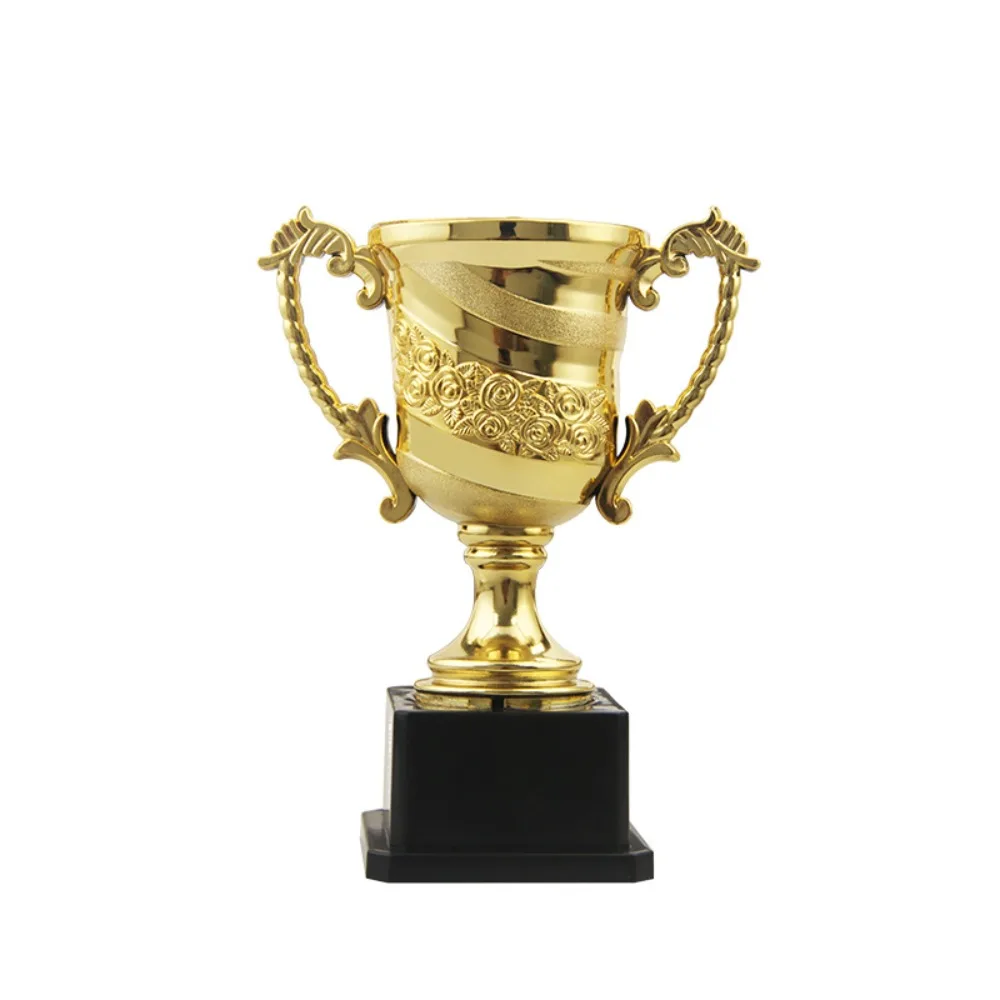 14/17/18cm Trophy Awards Children's Plastic Model Small Prize Cup School Rewarding Supply Competition Soccer Craft Souvenirs