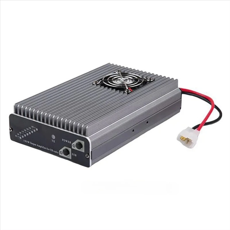High Power Full Mode 150W 3KM-5KM Range Grey-AU47 SSB Single-Side Power Device CB Shortwave Amplifier