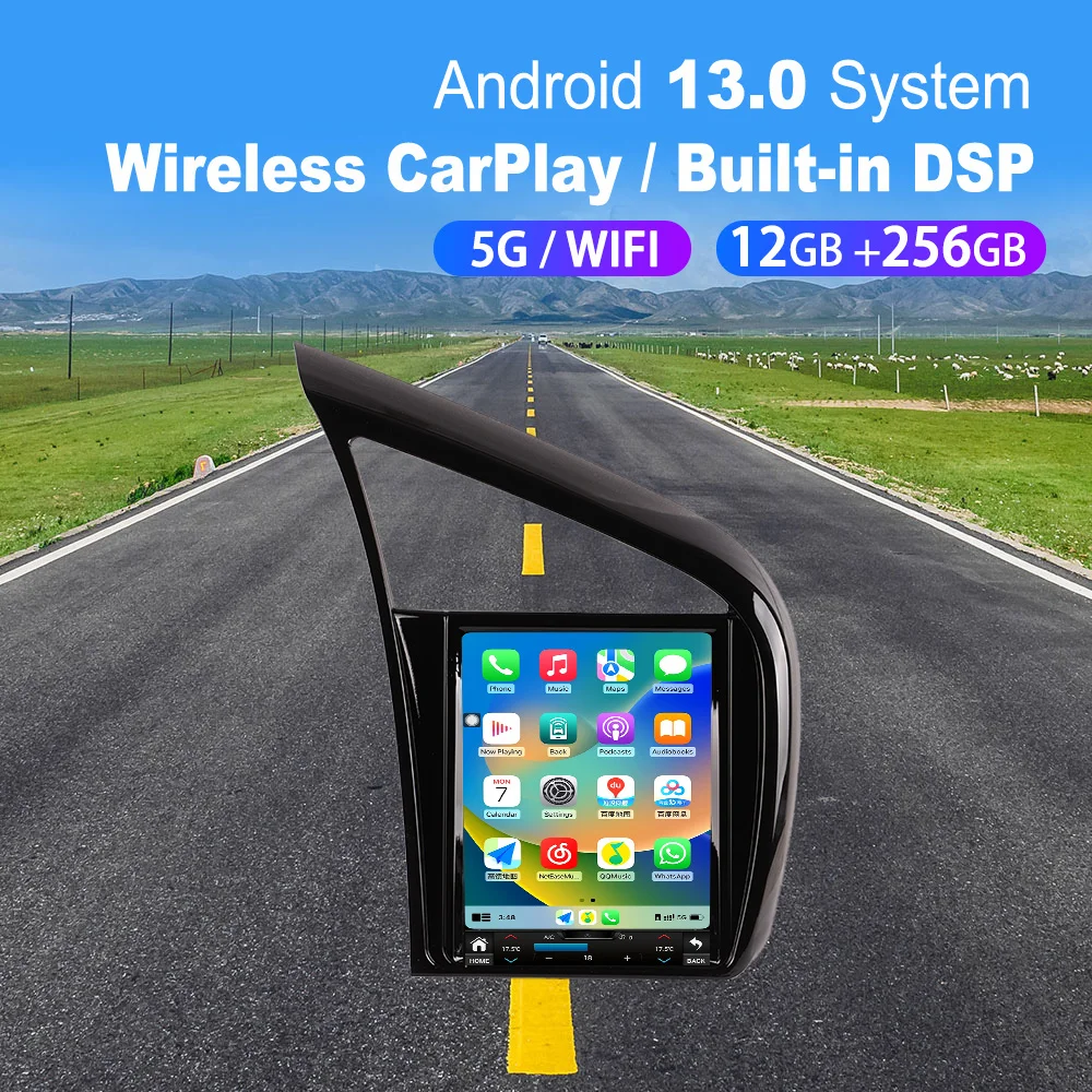 

Android 13 Auto 9.7 Inch Touch Screen Multimedia For Audi R8 2007-2014 Car Radio GPS Navigation 256G Carplay 4G LTE BT HeadUnit