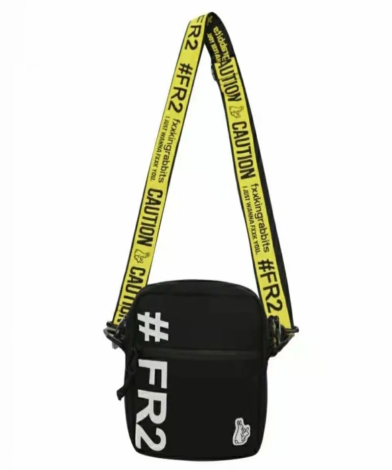 

#FR2 Backpack Hip Hop Classic Rabbit Shoulder Bags Backpacks Men Women High Quality Four Seasons Canvas Casual Messenger Bag