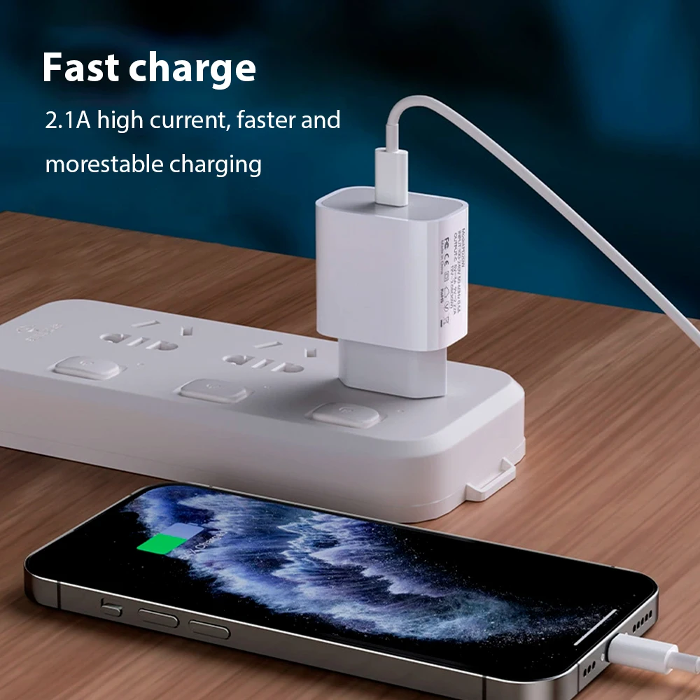 Fast Charger EU Plug USB Charger Quick Phone Charger For Samsung J6 Prime J2 Core A7 2018 M20 M30 Charger Phone Accessories