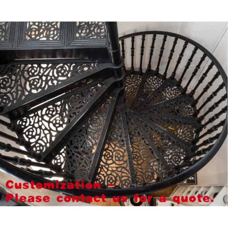 custom.Rust-resistant Powder-coated Staircase Humid Environments, Coastal Homes, or Tropical Climates