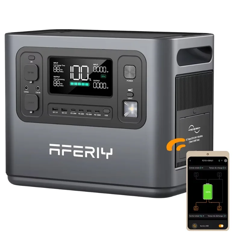 

[Hot Sale] New Design APP Function AF-P110-E 1008Wh Battery Backup System Solar Generator Emergency Power Supply Portable Power