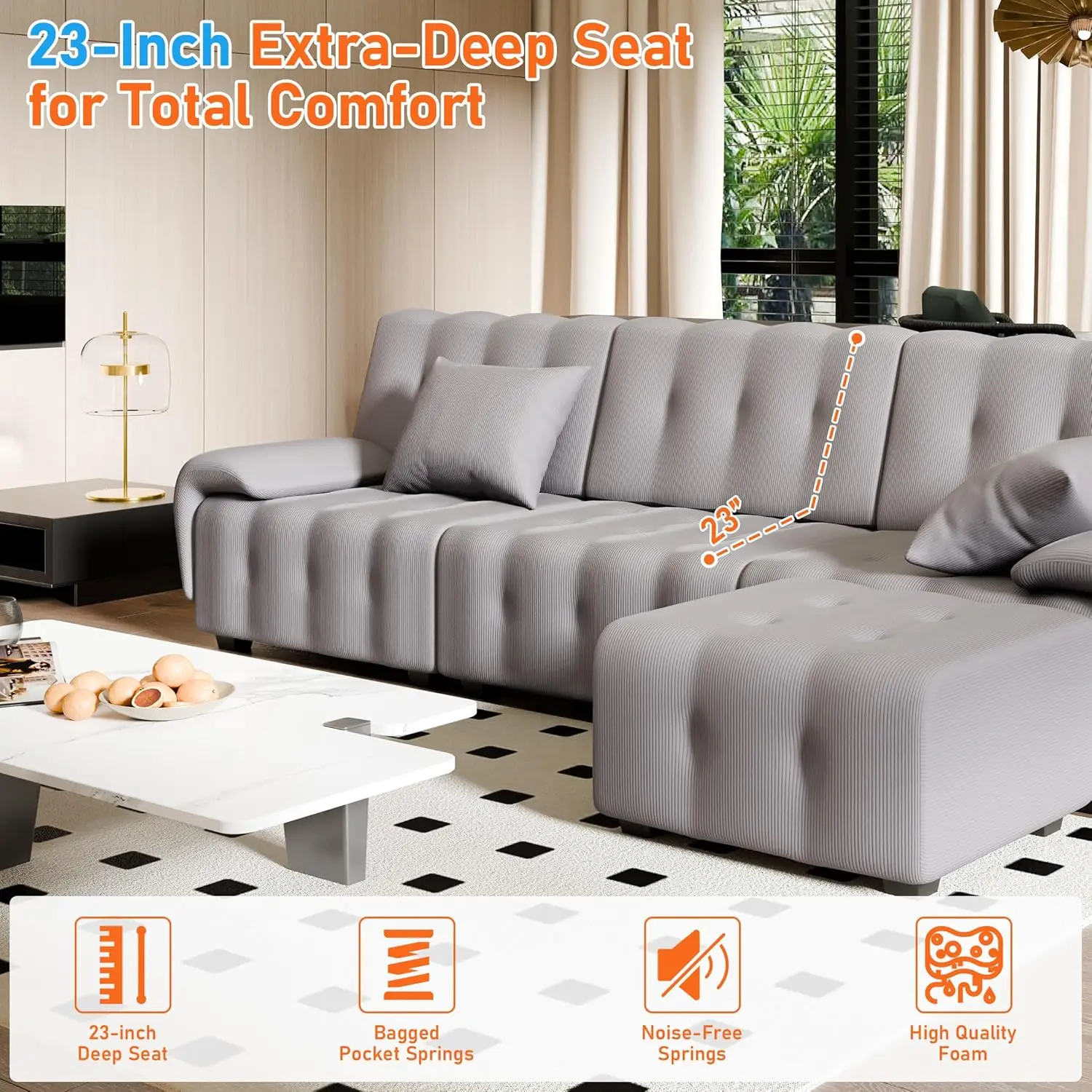 Thumbnail 2 - #24 Modular Sectional Sofas Sale