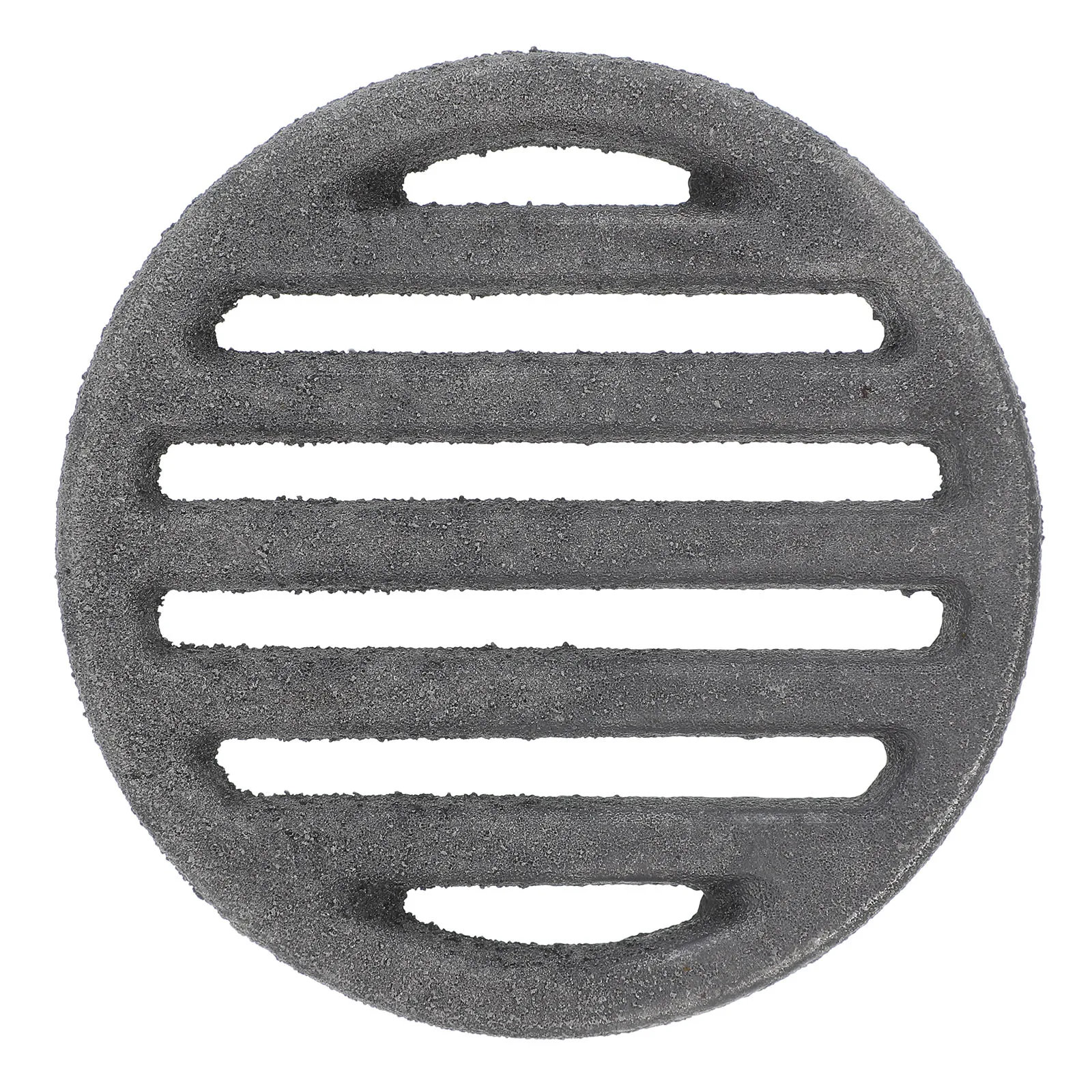 

Refractory Grate for Stove Fire Pit Fireplace Round Bottom Wood Baffle Heat Distribution Fireproof Material Enhanced Airflow Ash