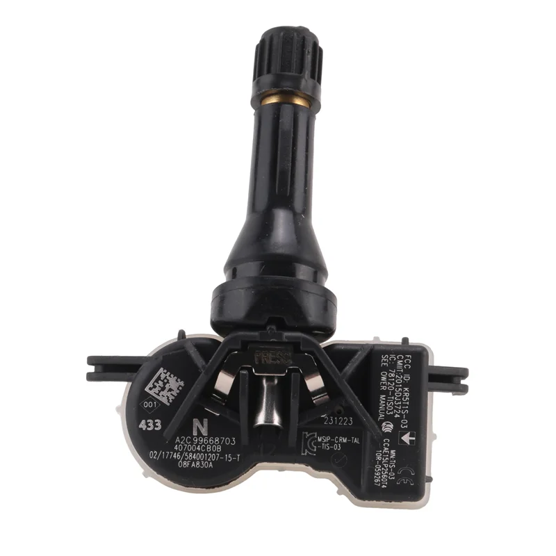 อย่างเข้มงวด 1 ชิ้น TPMS ความดันยาง Monitor Fit สําหรับ Nissan Renault Infiniti 407004CB0B 407004CB0A