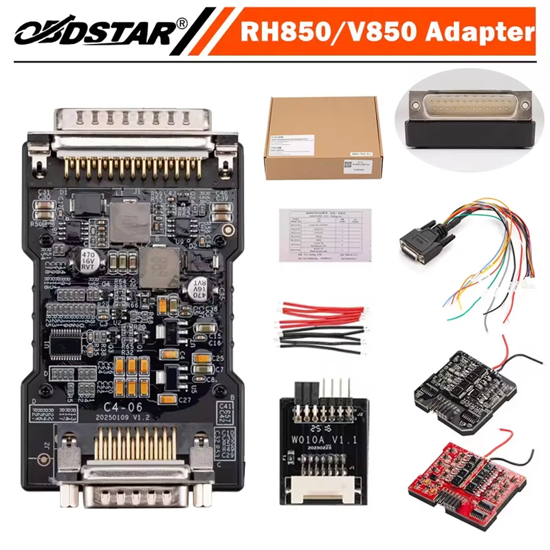 

RH850/V850 Adapter Full Kit For Airbag Reset MQB All Keys Lost Work With X300 Classic G3 Key Programmer IMMO Data Pincode Read
