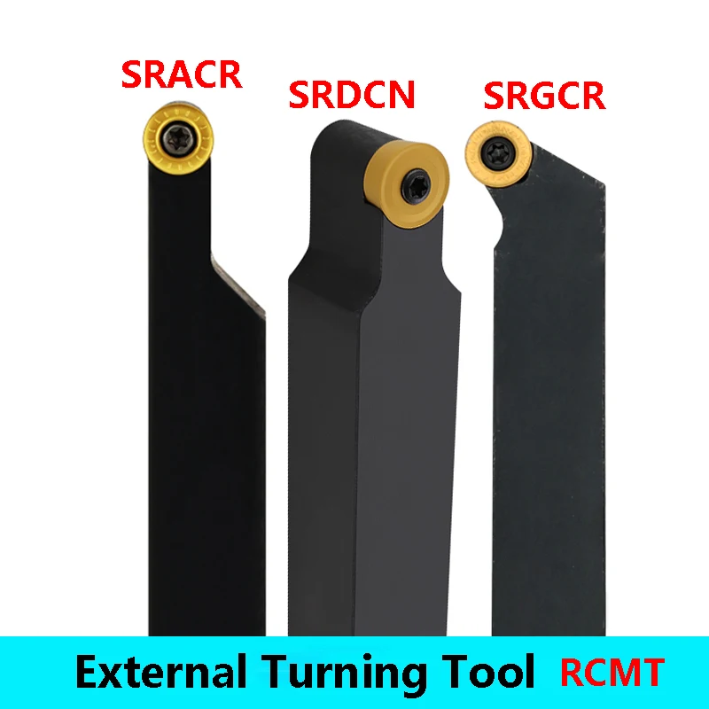 LIHAOPING SRACR SRDCN SRGCR 1616 2020 2525 Metal Lathe Cutter External Turning Tools Machine Cutting Carbide Insert RCMT RCGT