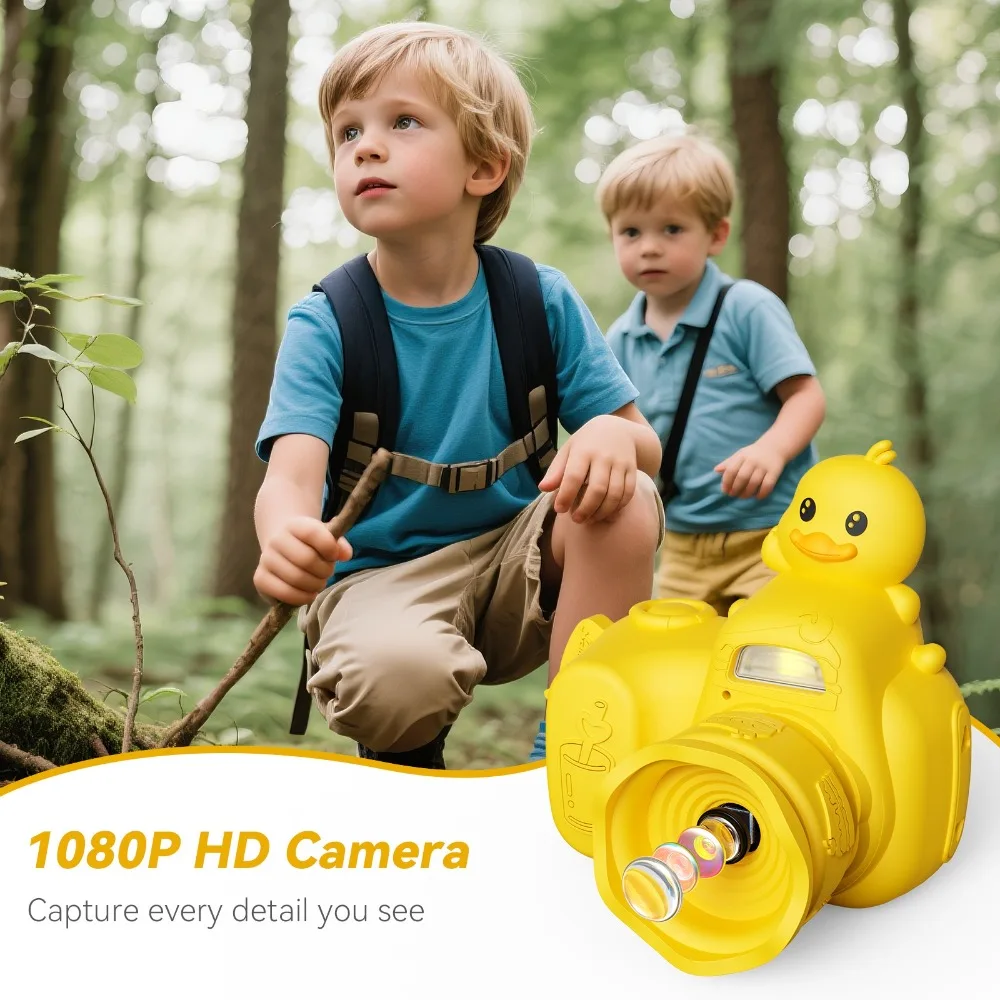 

Mini Cute Camera for KidsCompact Portable Retro Small Camera, Comes for Travel, Learning, Shooting, Recording for Kids Gifts