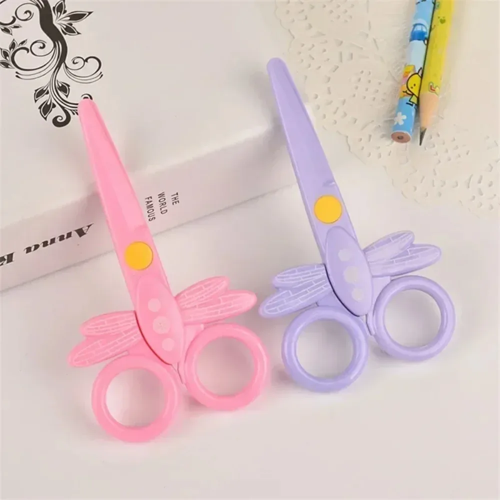 1 SZT. Wysokiej Jakości Bezpieczne Plastikowe Nożyczki do Cięcia Papieru Zabawka do Udawania dla Dzieci Narzędzie Ogrodnicze Bezpieczne w Użyciu Zabawki do Rękodzieła DIY