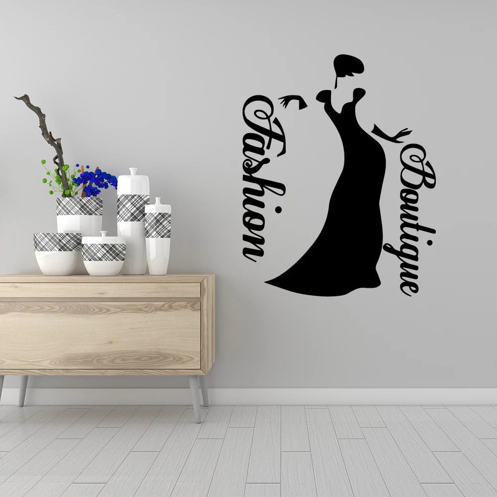 

1 pc fashion dancer women style show Wallsticker Living Room Removable For Bedroom Decoration Wall Stickers Waterproof Wallpaper