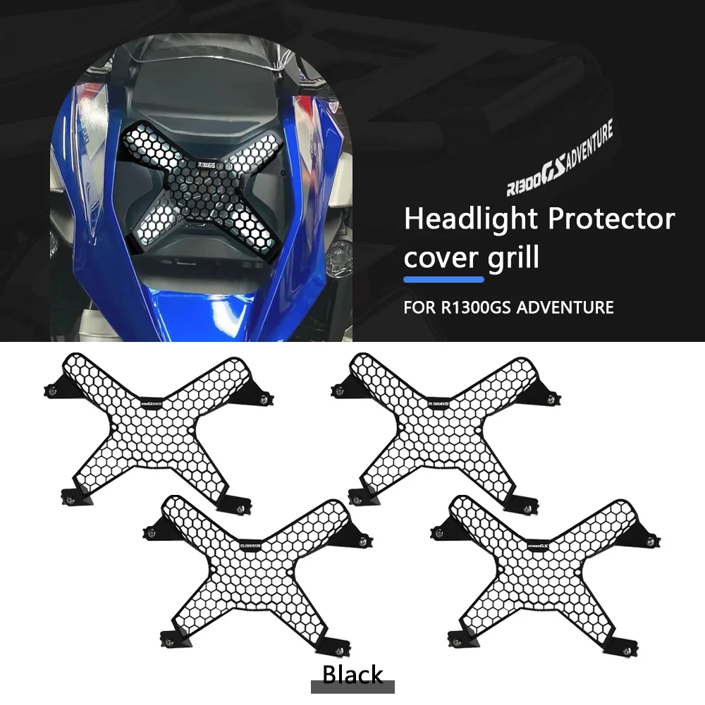 

Motorcycle For BMW R1300GS R 1300 GS R1300 GS 1300GS ADVENTURE 2023 2024 GS1300 Headlight Protector Light Protective Guard Cover