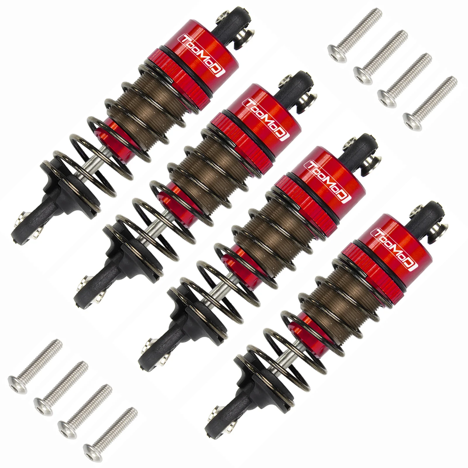 1/10 RC Oliegevulde Schokdemperkit voor ARMMR HSP LosiTamiya TT02 TT01 WR-02 M05 M06 TA05 On Road Auto Drift Auto Upgrade Onderdelen