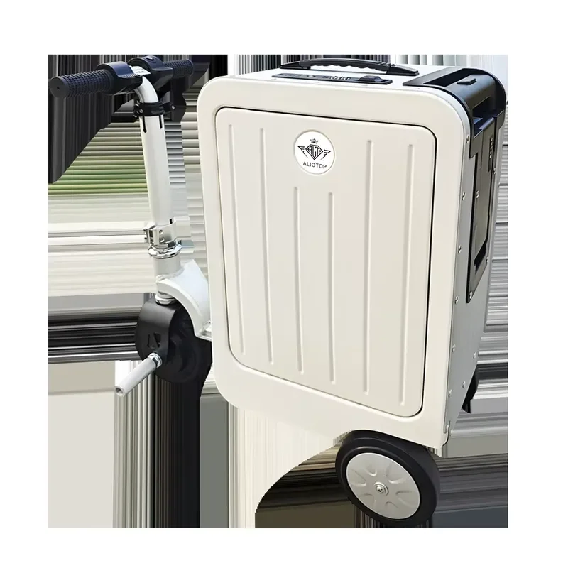 20 Inch Aluminum Frame Carry On Luggage Lightweight Waterproof Hard Shell Suitcase with TSA Lock for Men Women Business