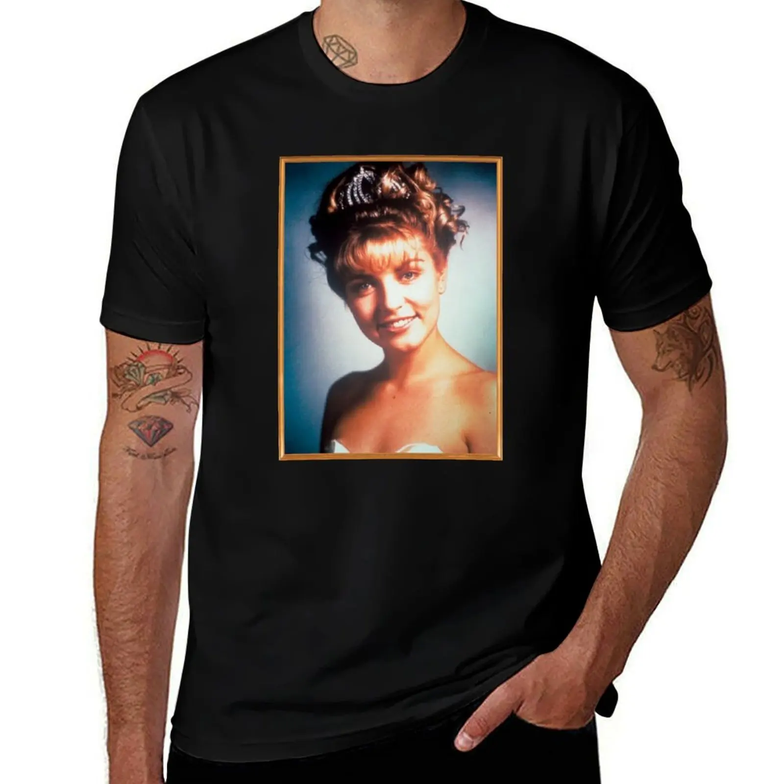 

Twin Peaks Laura Palmer Rosy Glow High School Portrait T-Shirt anime t shirts for man man t shirt luxury T-Shirt