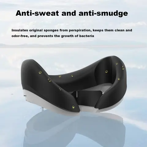 For Pico 4 VR Glasses Replacement Face Interface Protective Cover Sweat-Proof Eye Mask For PICO4 Accessories Silicone Face Cover