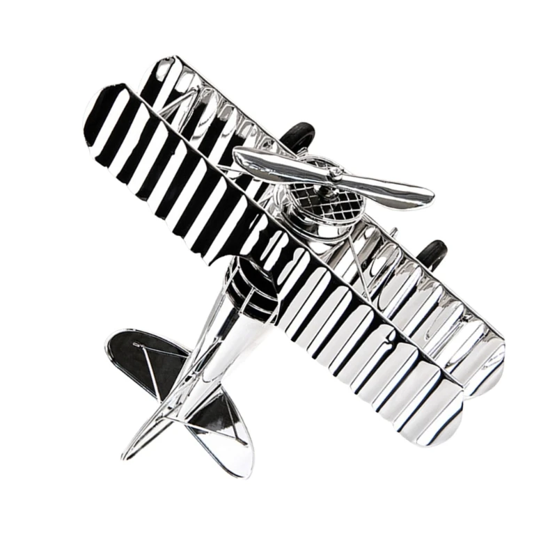 Unique Alloy Aircraft Model Sculpture for Elevating Home Aesthetic and Taste DropShipping