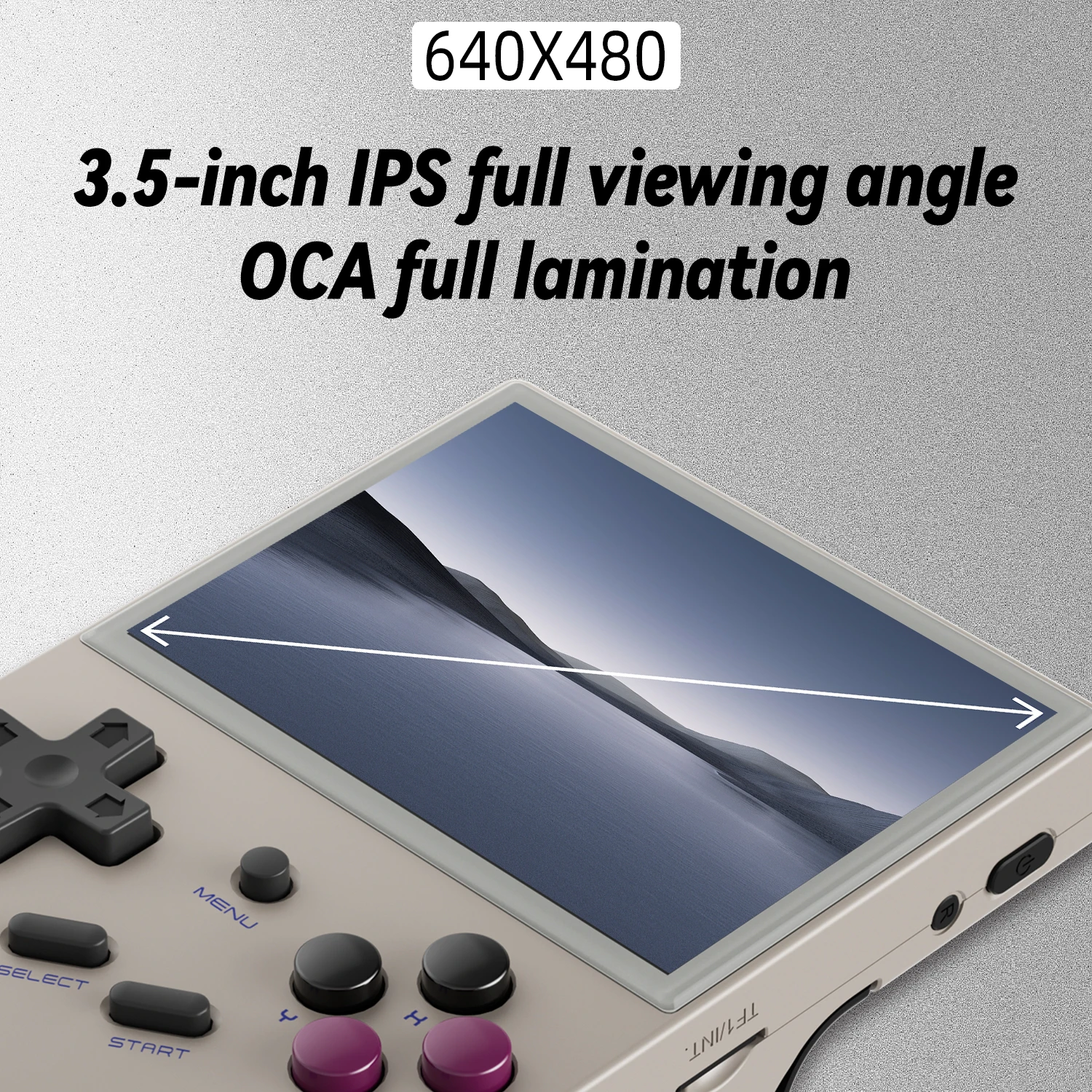 Consola de juegos portátil Retro Anbernic RG35XX, pantalla IPS de 3,5 pulgadas, Linux, 64 bits, 2600mAh, reproductor de juegos portátil, compatible con salida de TV HD
