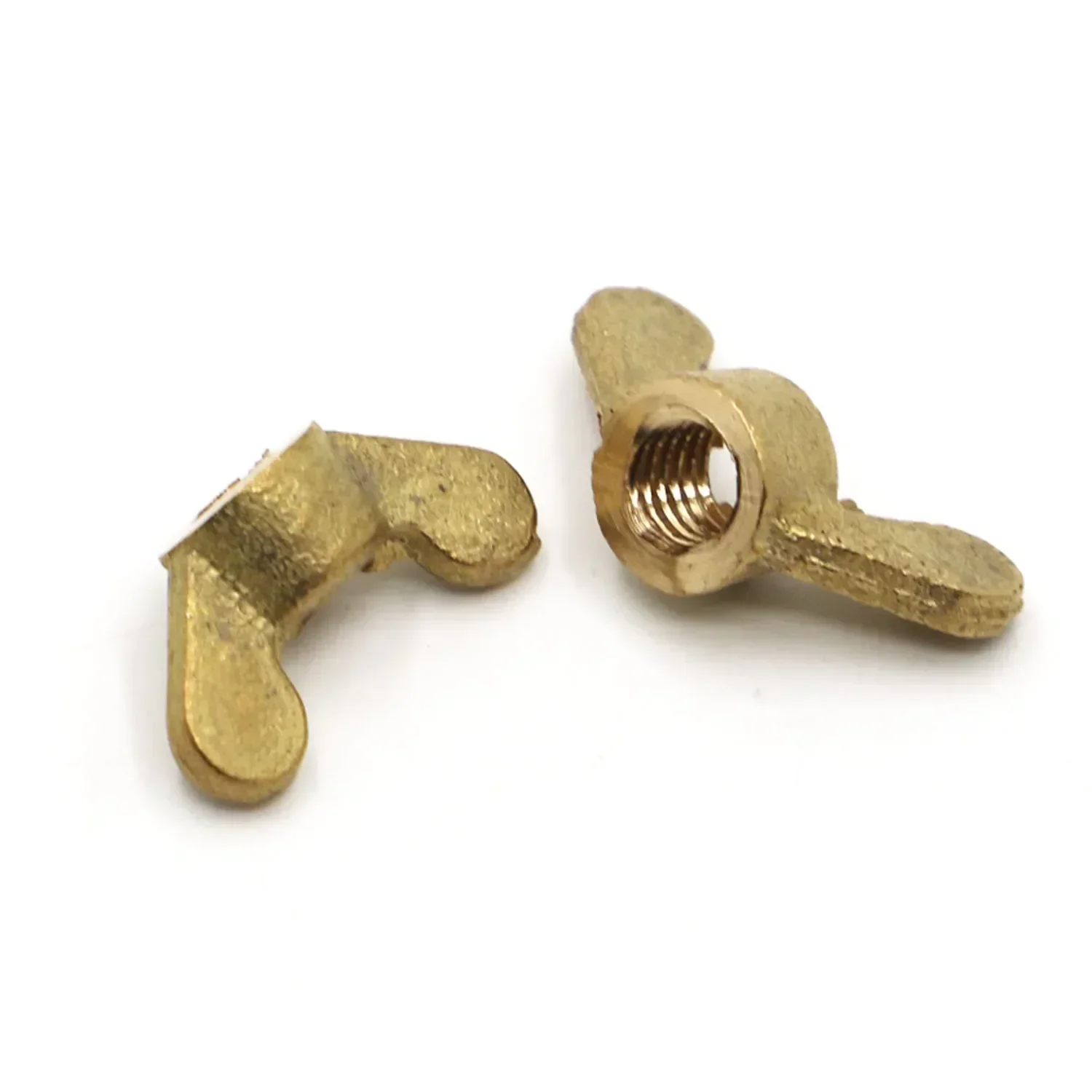DIN315 Standard Brass Wing Nut M3 M4 M5 M6 M.8 M10 M12 Hand Twist Butterfly Nut Copper Fastener Industrial