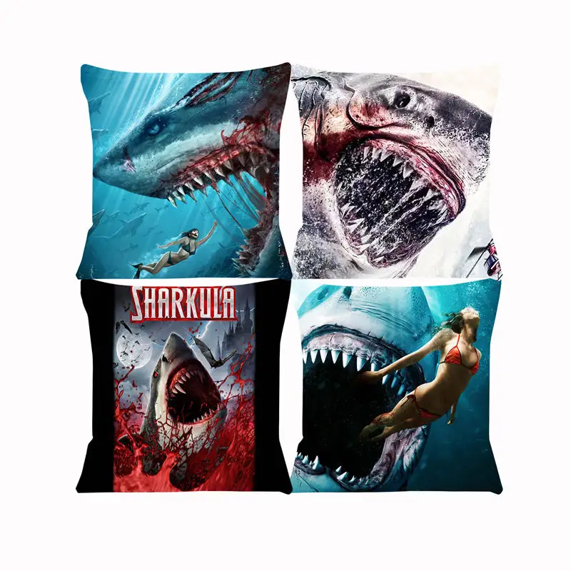 Cushion Cover for Sofa Blood Bite Movie Pillow Case Cover Seat Car Throw Pillowcase 45X45cm For Home Decorative SJ-480