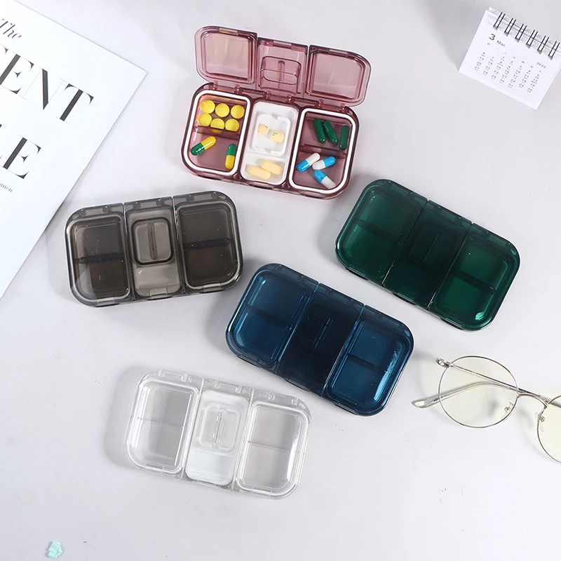 

Pill Cutter Medicine Box Pill Cutting Splitter Drugs Tablet Cutter Divider Portable Storage Case Pill Box Pill Case Splitter