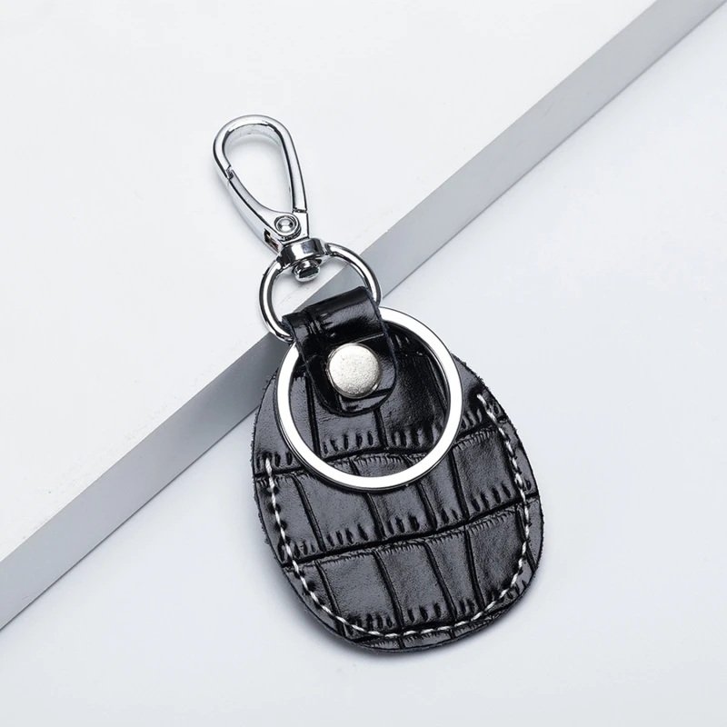 PU Leather Card Cover For Starline S96 Alarm Tag Intercom Key Access Entrance Card Set Car Key Holder Guard Card Protecter