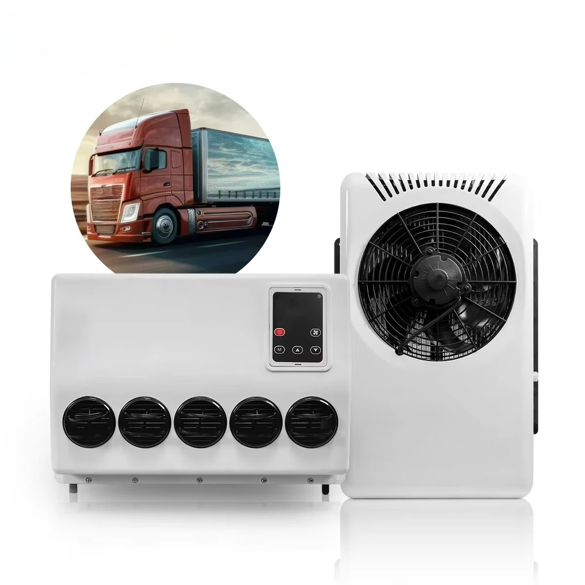 

12v 24v Electric Truck Accessories air Conditioning for Car RV Truckcustom