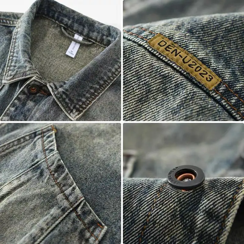 ربيع جديد الرجال سترة العصرية الرجعية الراقية بارد الرجال عارضة ملابس العمل بلا أكمام #4