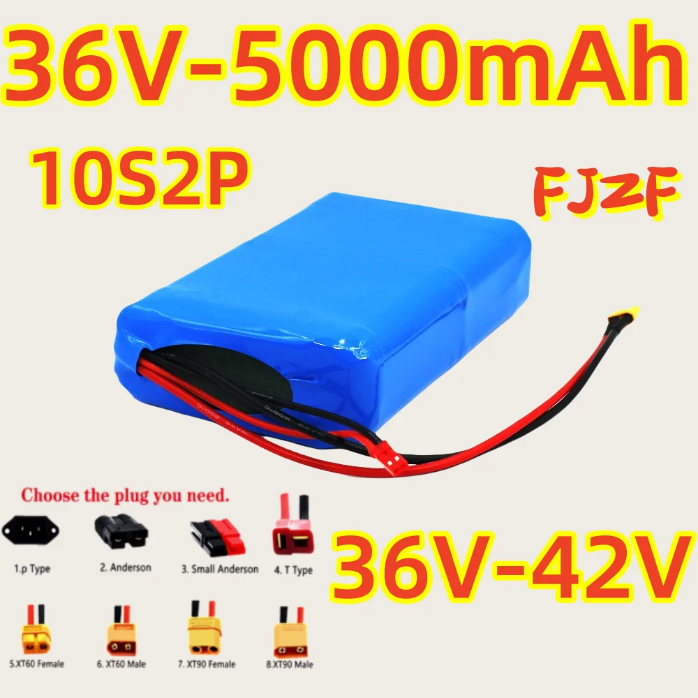 10S2P FJZF 5Ah 5000 мАч 36 В аккумулятор для электрического скутера литиевый электрический скутер 500 Вт аккумулятор для электрического скутера 36 В 10s2p аккумулятор