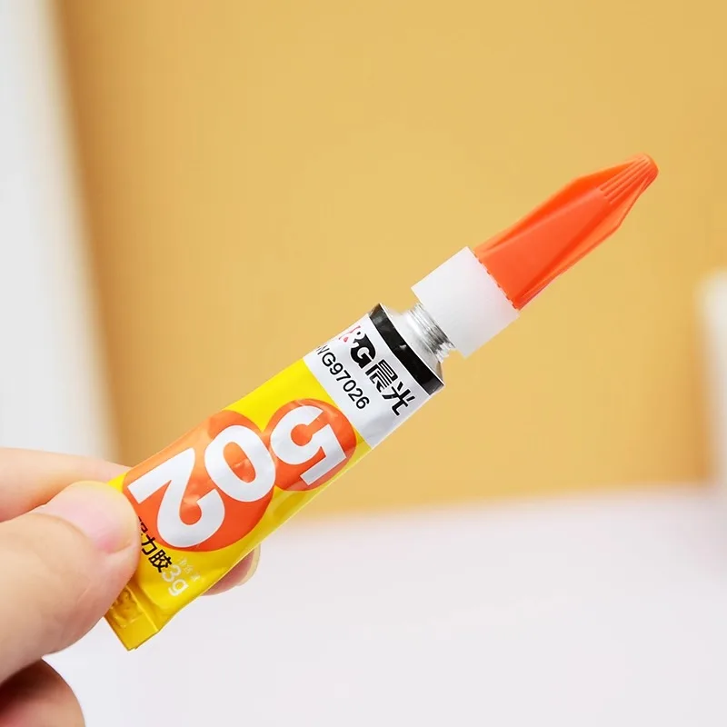 M&G 502 Сильный клей для ремонта керамической деревянной обуви, мгновенный липкий специальный мягкий клей для кожи 520 для проектов ручной работы