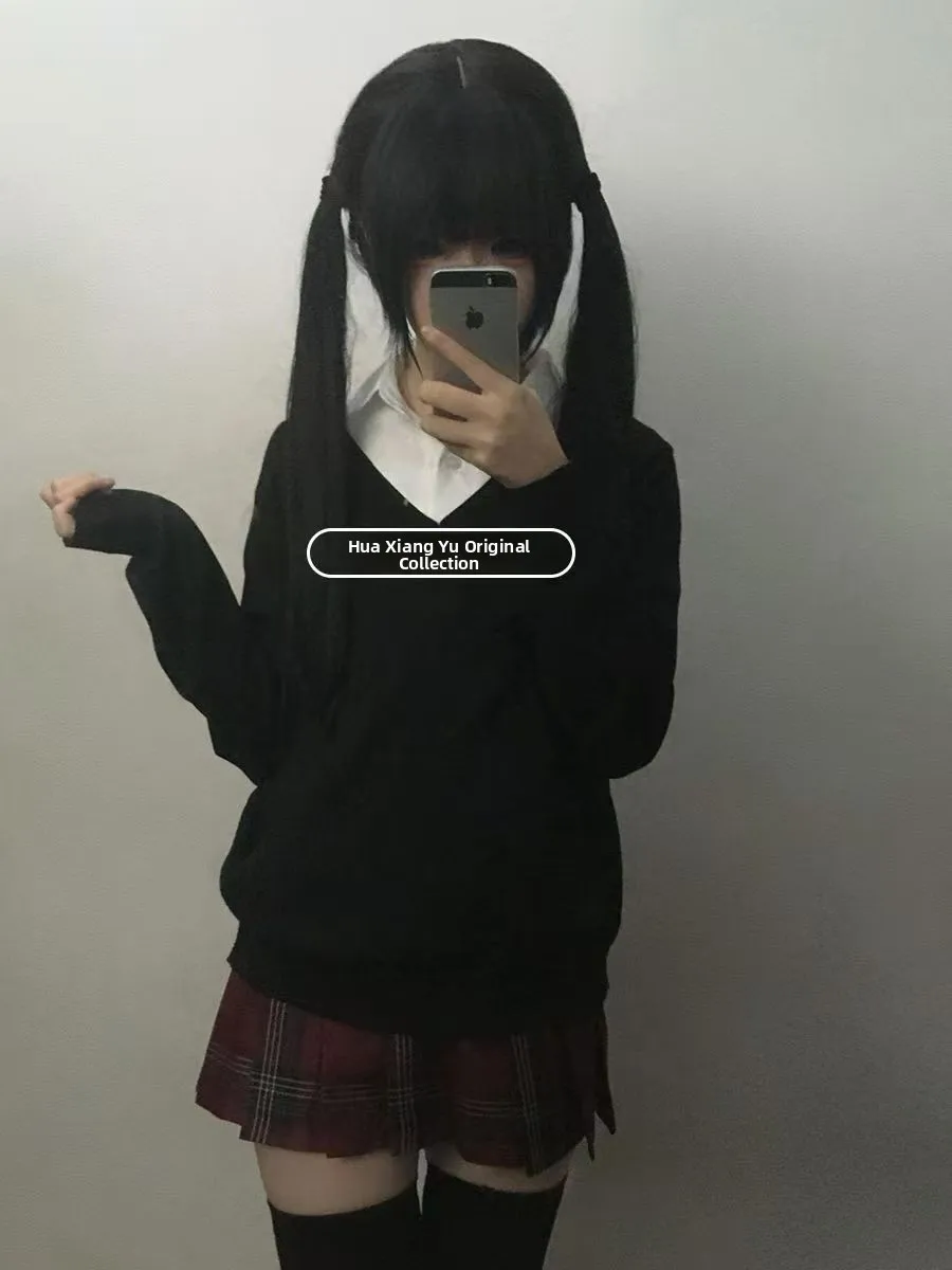 

Вязаный свитер Bla Long Sve, удобный для повседневной носки, универсальный базовый пуловер с круглым вырезом для ранней осени