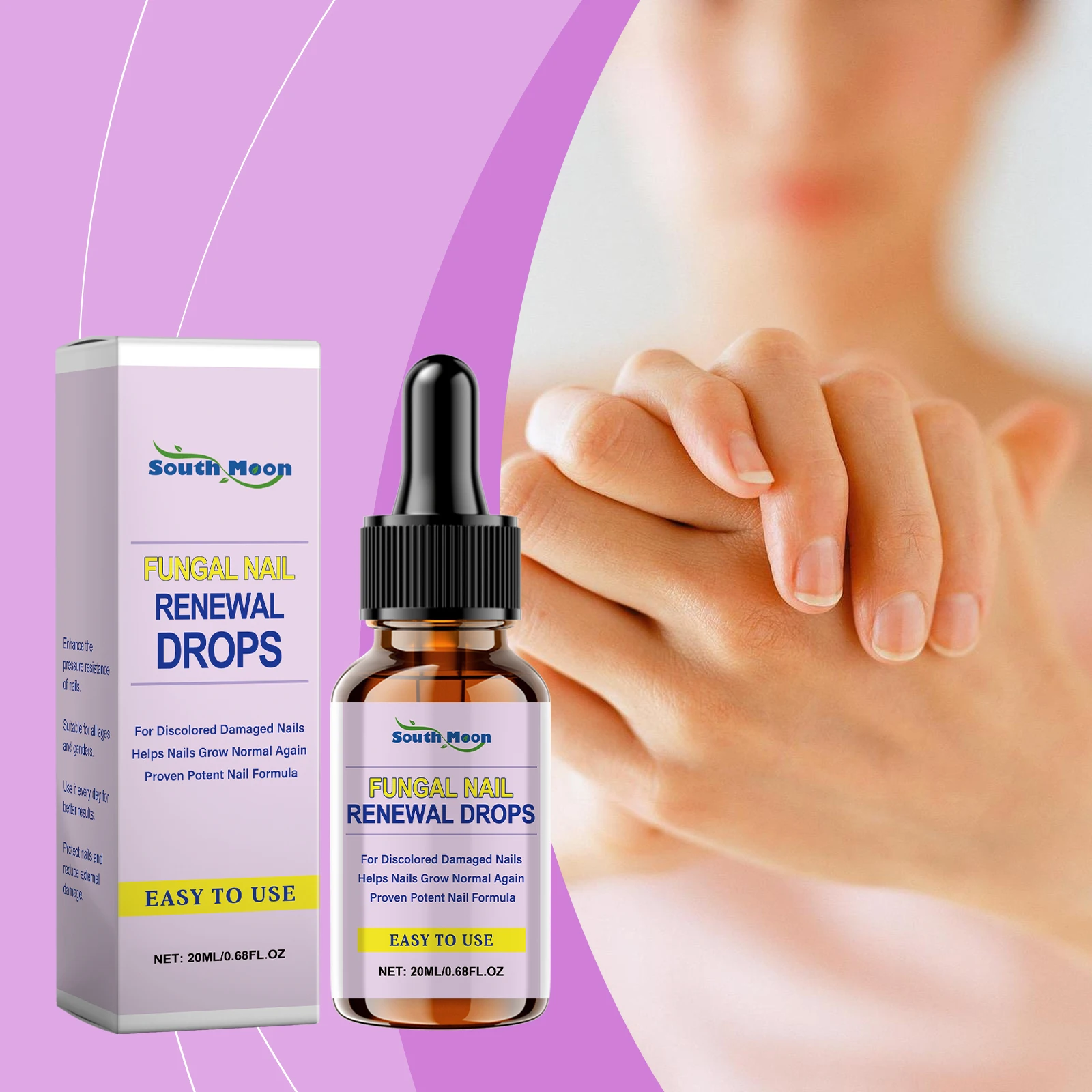 Капли для лечения онихомикоза, средство для удаления грибка ногтей на ногах, улучшение облачных обесцвеченных ногтей, сыворотка для роста ногтей, раствор для восстановления грибка ногтей