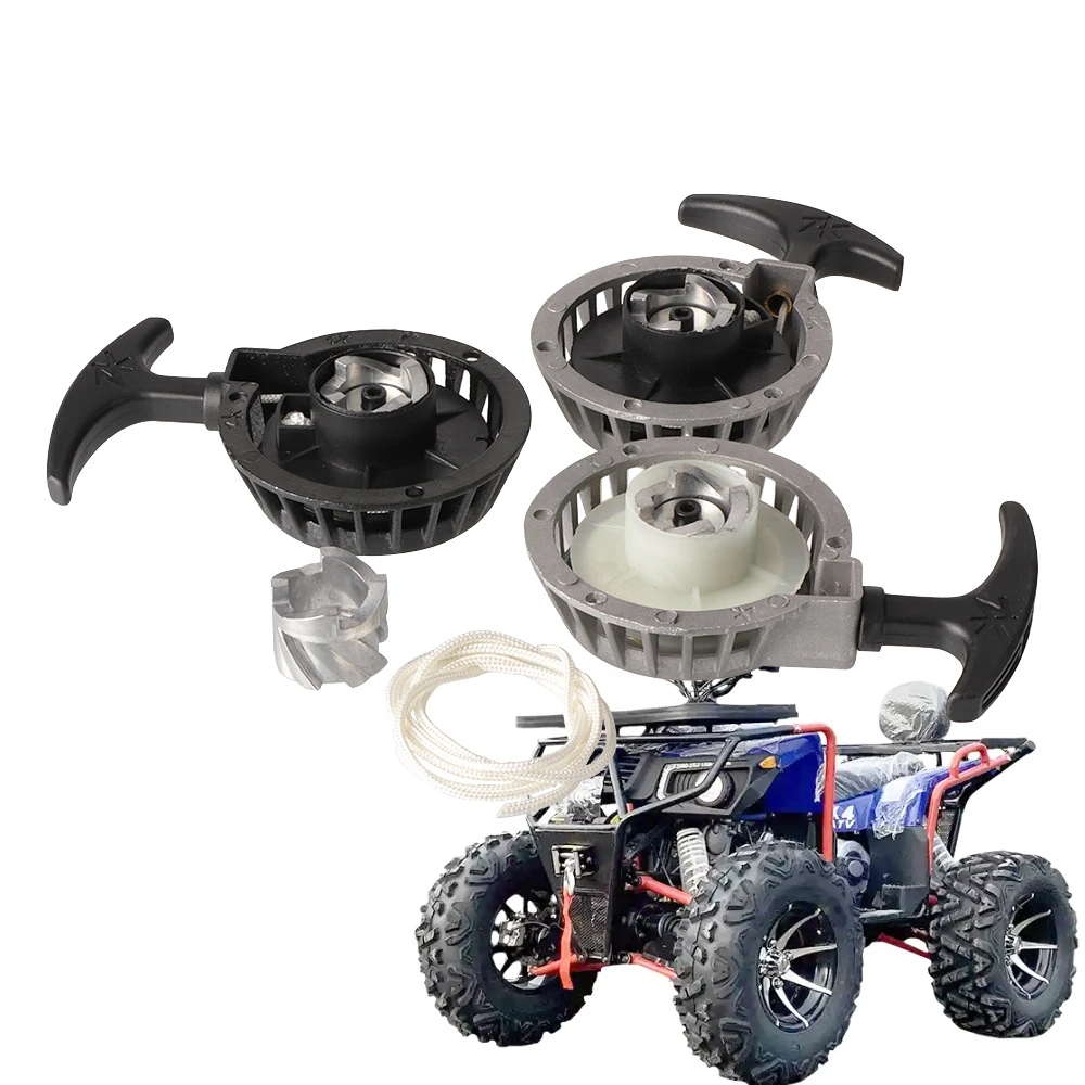 

Motorcycle Pull Start Recoil Starter For 2 stroke 43cc 47cc 49cc Brush Cutter ATV Mini Dirt Bike Scooter Water pump 40-6 Go Kart