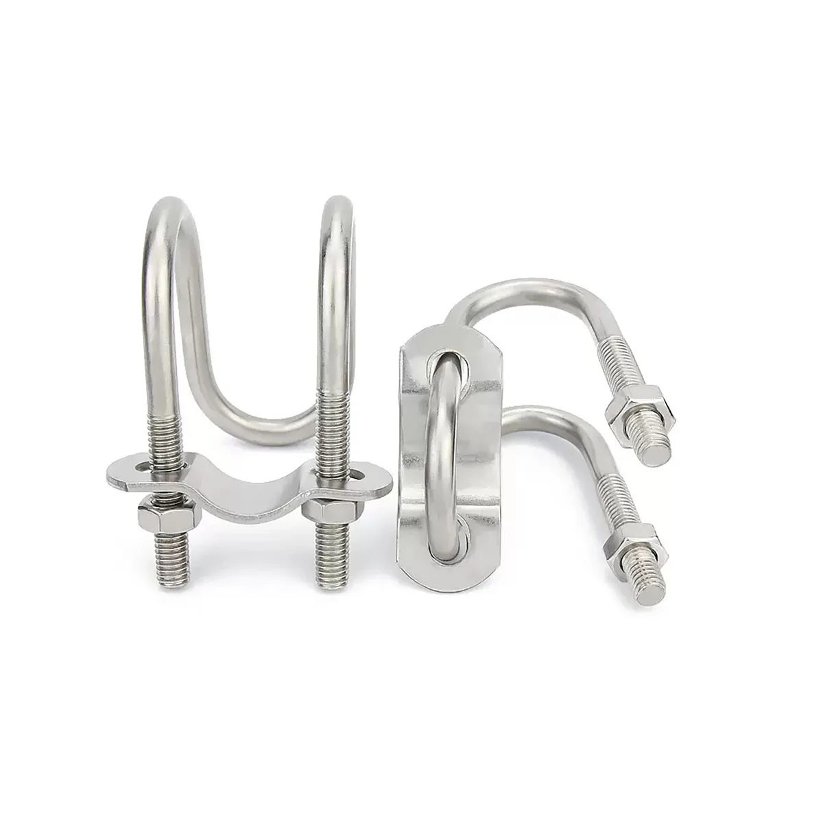 

304 Stainless Steel Double U-Shaped Clamp