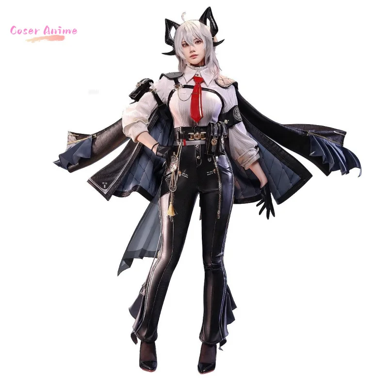 Coser 게임 Wuthering Waves Zani 코스프레 의상 유니폼 할로윈 카니발 파티 크리스마스 놀이 역할 의류 의류