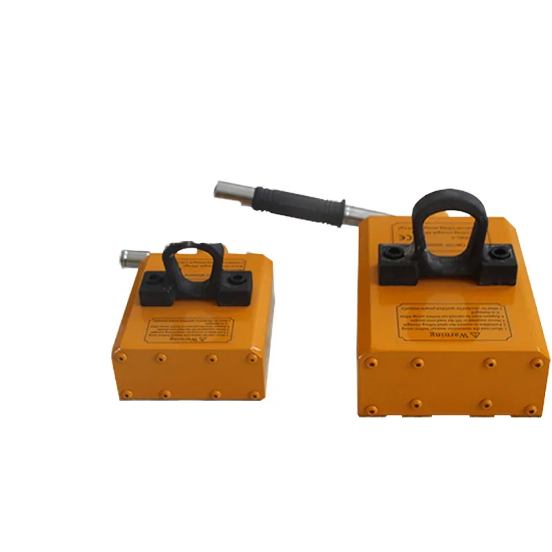 

Hot sales CE Approved 100/200/400kg Factory Manual Lifting Permanent Magnetic Lifter For Construction New Used Bearing Core