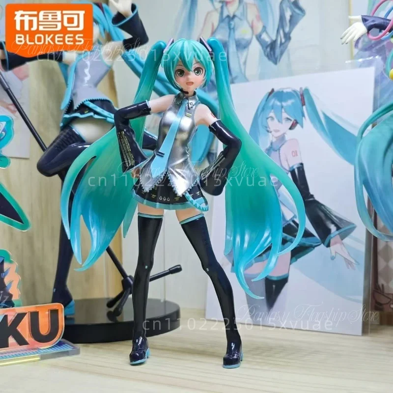 

Blokees Hatsune Miku Miracle версия строительные блоки аниме сборка подвижная модель коллекционное украшение для рабочего стола Kawaii игрушки подарки