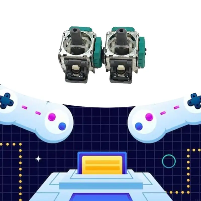 Potenciómetro módulo 3 pines Y8AC GamePad 3 pines con tapas pulgar