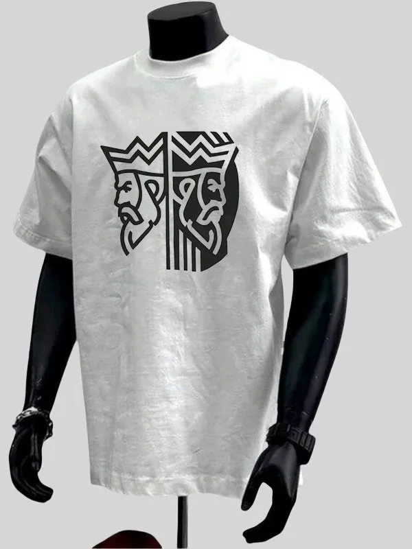 

Summer's New American Retro Streetwear Brand Versatile and Trendy Loose and Casual Cool Stylish Short-sleeved T-shirt Trendy Ins
